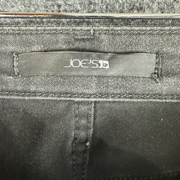 Joes Jeans Womens 26 Skinny Black Cotton Stretch Pockets Logo - Picture 5 of 9